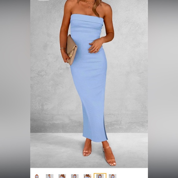 Bodycon Maxi Tube Dress - Picture 3 of 5